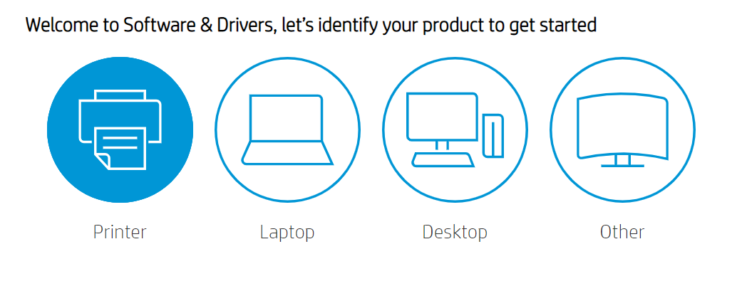 software and drivers option